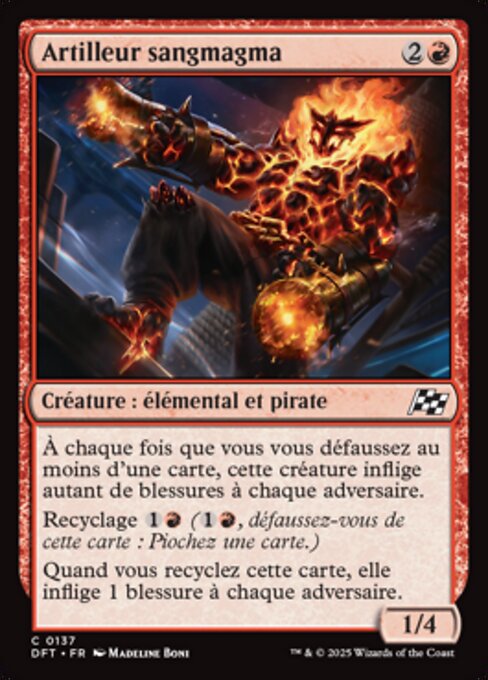 Artilleur sangmagma [FR]