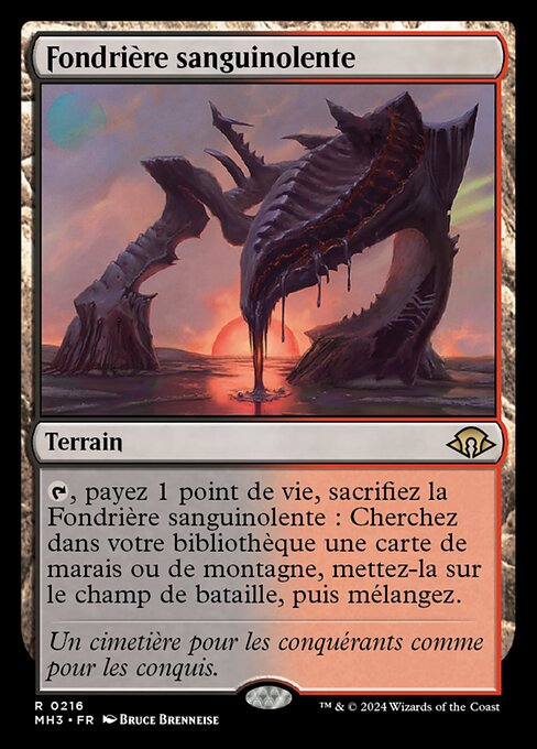 Fondrière sanguinolente [FR]