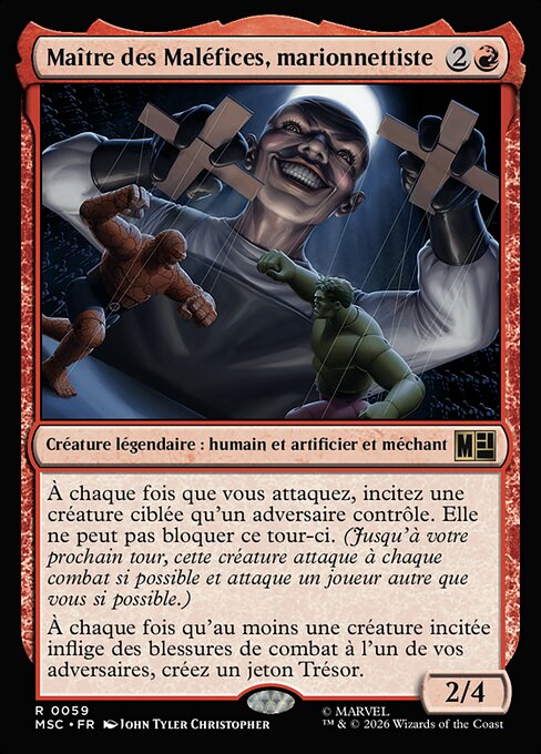 Maître des Maléfices, marionnettiste [FR]