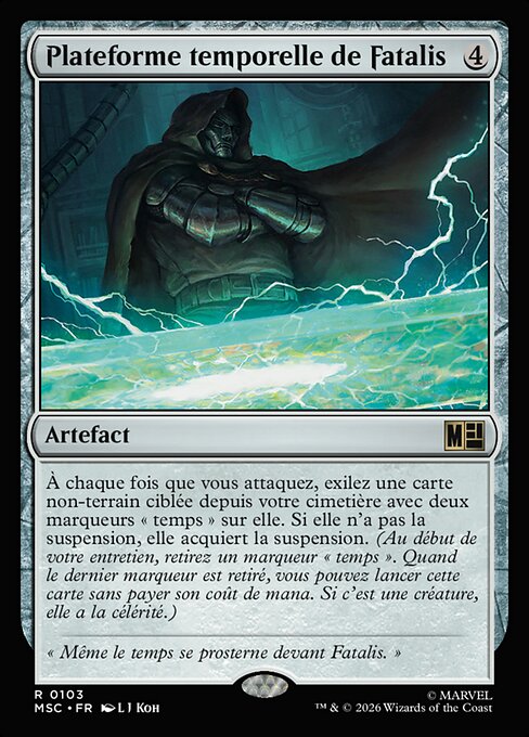 Plateforme temporelle de Fatalis [FR]