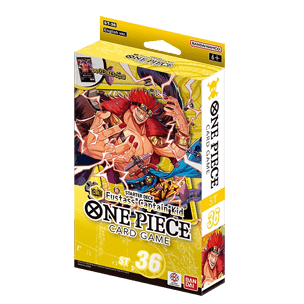 One Piece Card Game - Starter Deck ST-36 - YELLOW Eustass "Captain" Kid (ENGLISH VERSION) - PREORDER 04/08/2026
