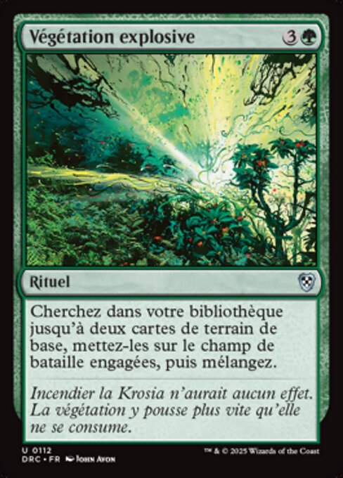 Végétation explosive [FR]