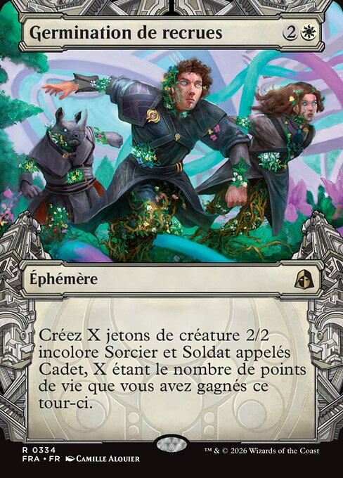 Germination de recrues [FR]