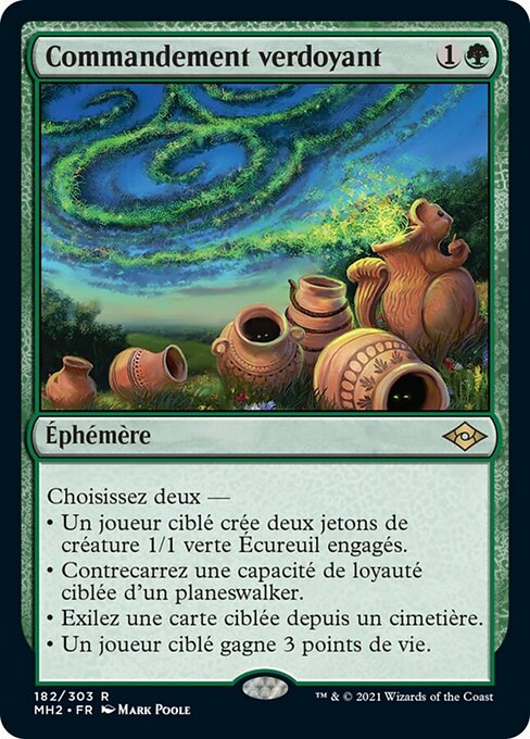 Commandement verdoyant [FR]