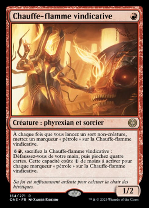 Chauffe-flamme vindicative [FR]