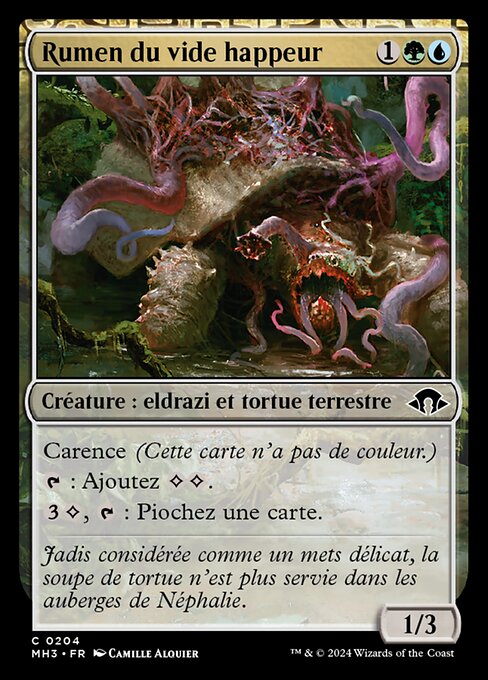 Rumen du vide happeur [FR]