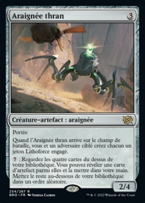 Araignée thran [FR]