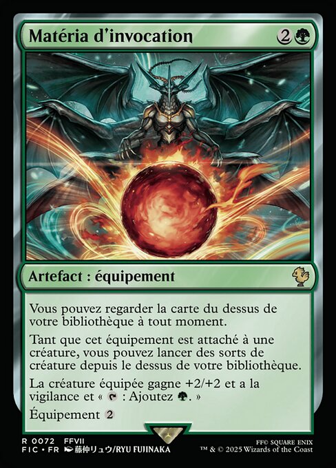 Matéria d'invocation [FR]