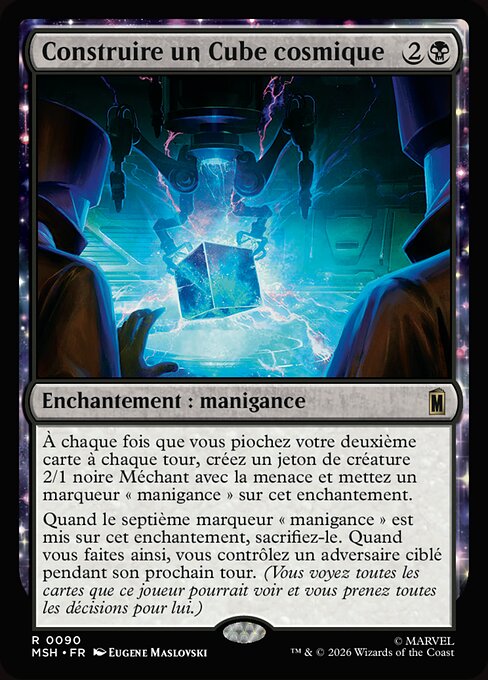 Construire un Cube cosmique [FR]