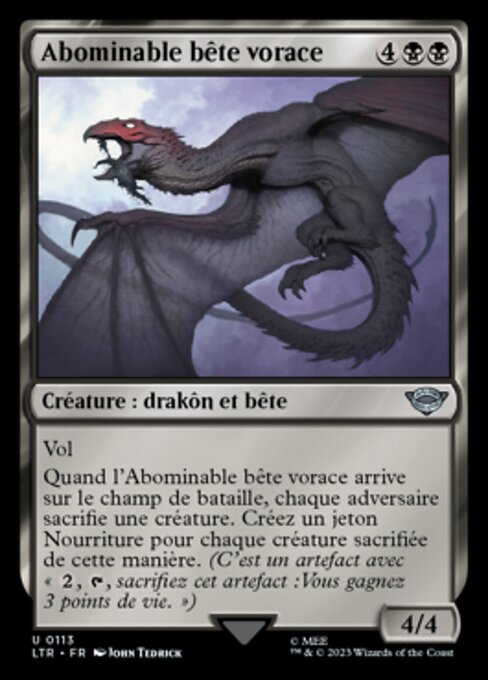 Abominable bête vorace [FR]