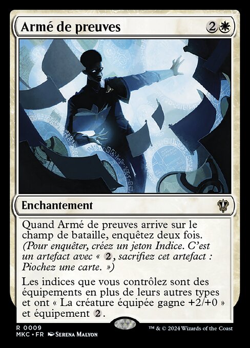 Armé de preuves [FR]