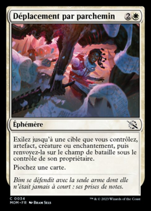Déplacement par parchemin [FR]