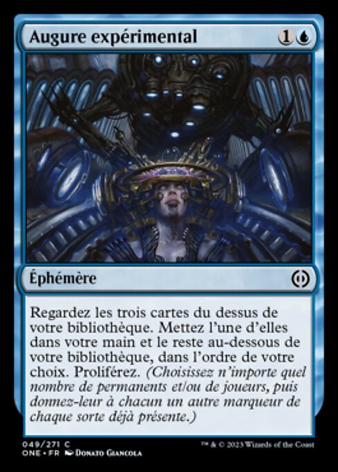 Augure expérimental [FR]