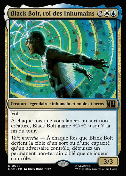 Black Bolt, roi des Inhumains [FR]
