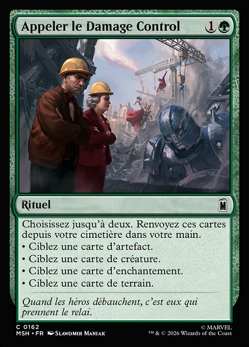 Appeler le Damage Control [FR]