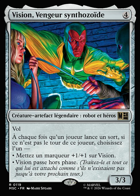Vision, Vengeur synthozoïde [FR]
