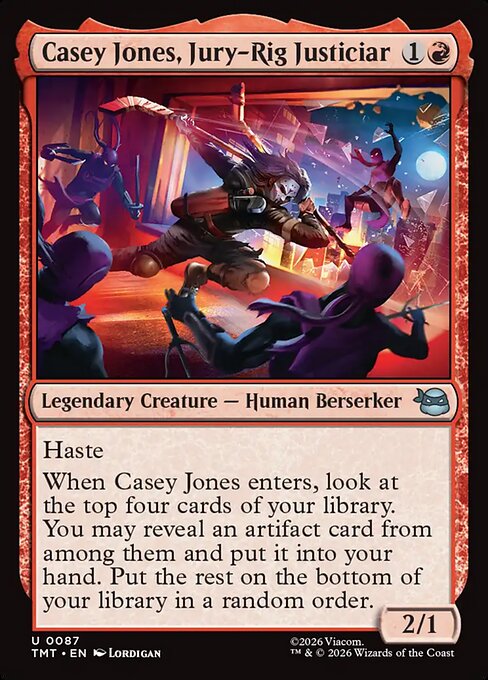 Casey Jones, Jury-Rig Justiciar [EN]