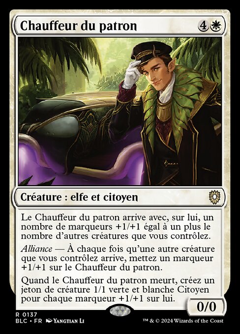 Chauffeur du patron [FR]