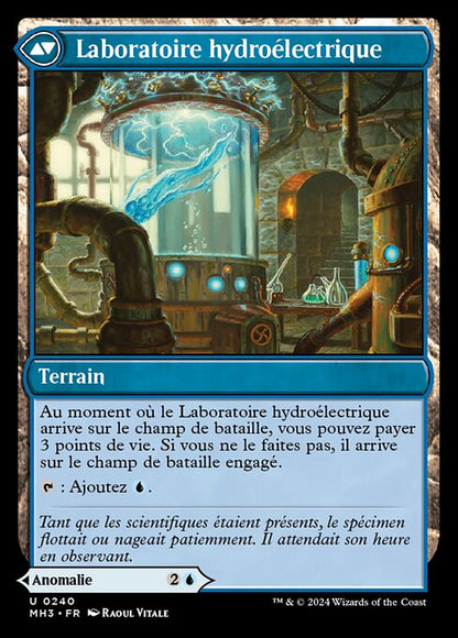 Spécimen hydroélectrique // Laboratoire hydroélectrique [FR]