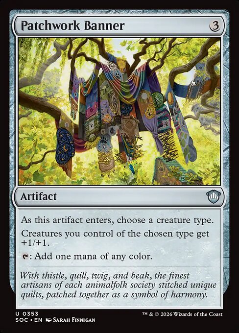 Bannière en patchwork [FR]