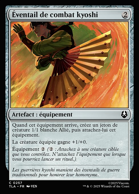 Éventail de combat kyoshi [FR]