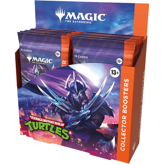Boîte de 12 Boosters Collector - MTG : Teenage Mutant Ninja Turtles (Version Anglaise)