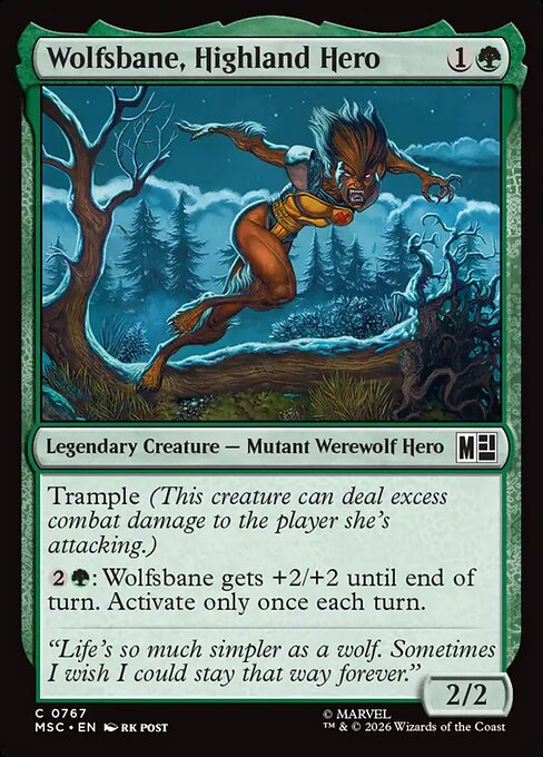 Wolfsbane, Highland Hero [FR]