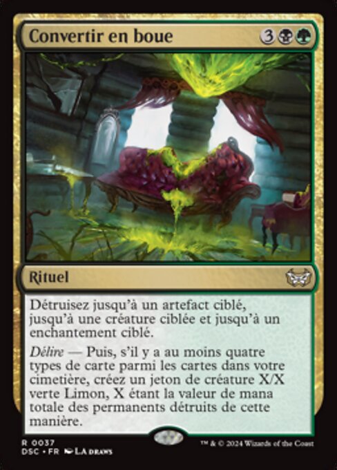 Convertir en boue [FR]