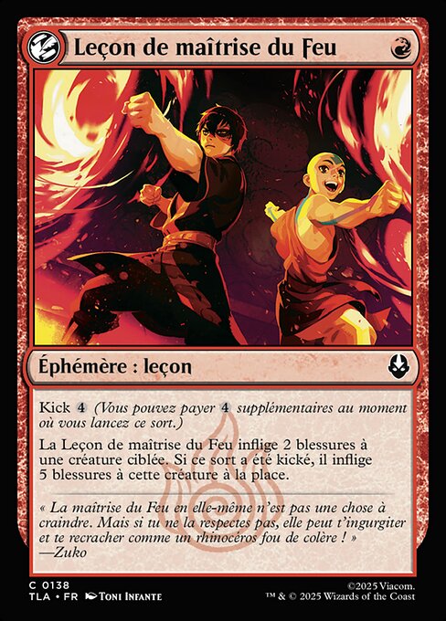 Leçon de maîtrise du Feu [FR]