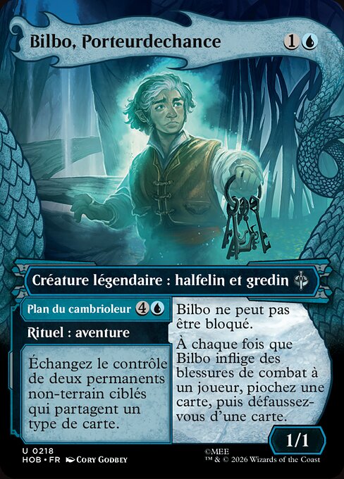 Bilbo, Porteurdechance // Burglar's Plot [FR] [FOIL]