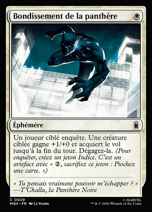 Bondissement de la panthère [FR]