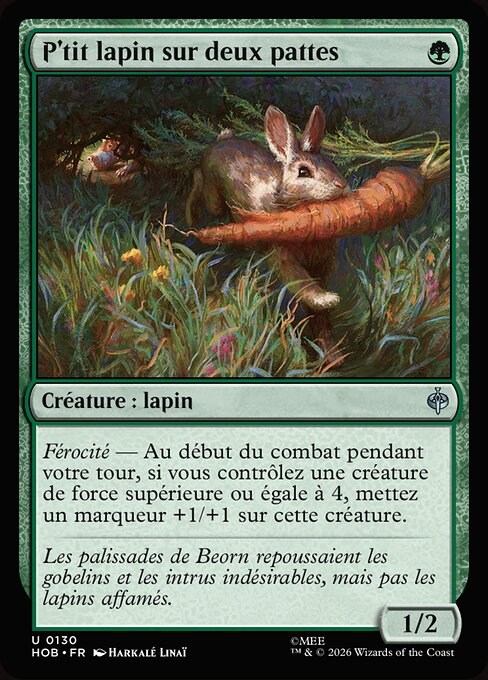 P'tit lapin sur deux pattes [FR]