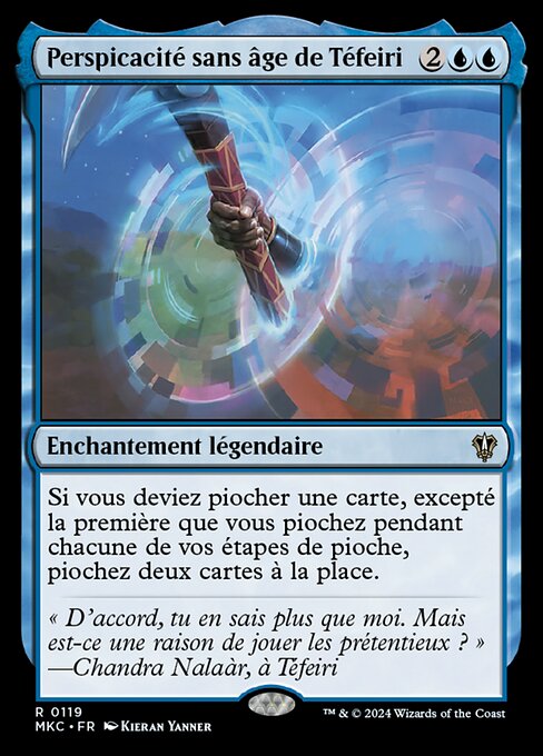 Perspicacité sans âge de Téfeiri [FR]