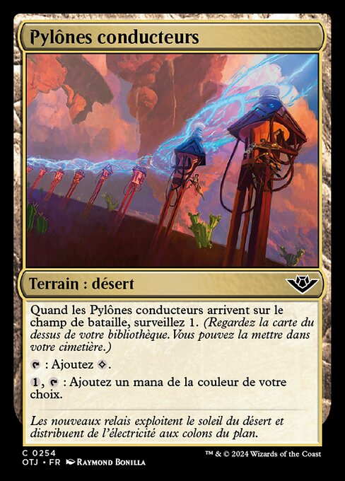 Pylônes conducteurs [FR]
