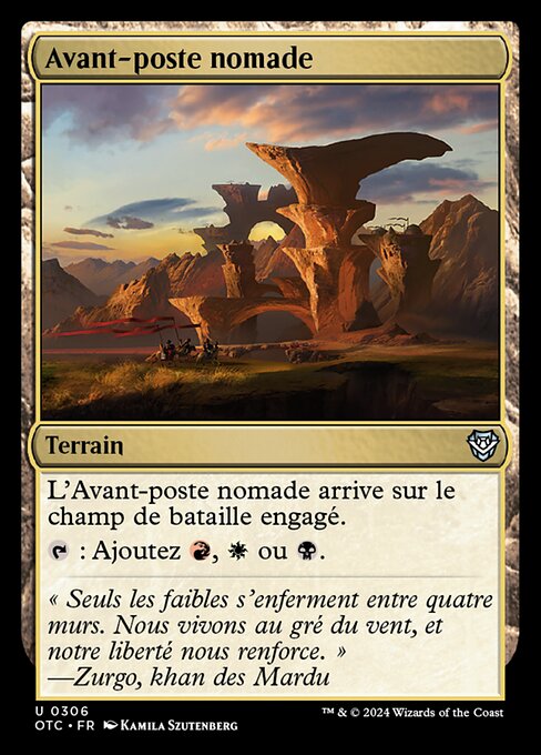 Avant-poste nomade [FR]