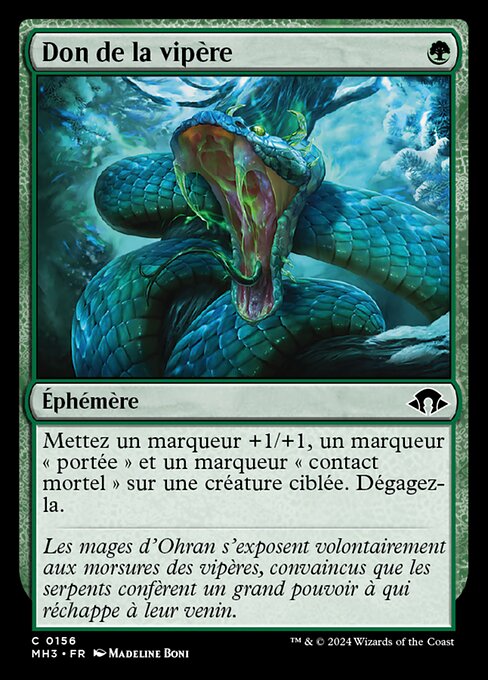 Don de la vipère [FR]