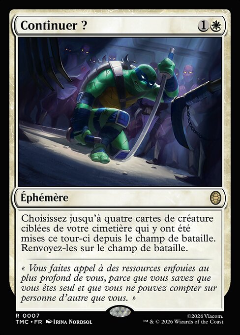 Continuer ? [FR]