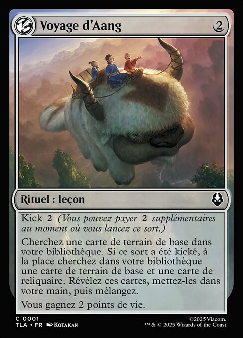 Voyage d'Aang [FR]