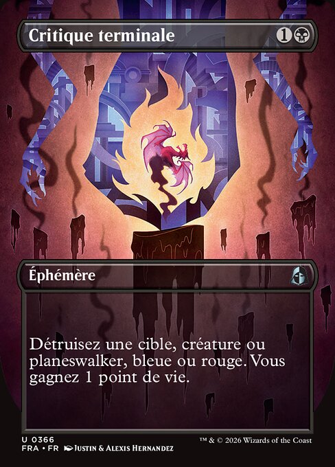 Critique terminale [FR]