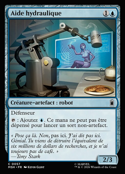 Aide hydraulique [FR]