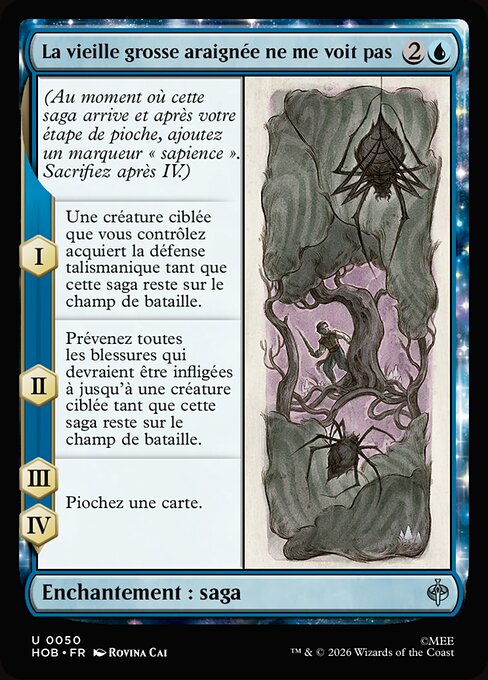 La vieille grosse araignée ne me voit pas [FR] [FOIL]