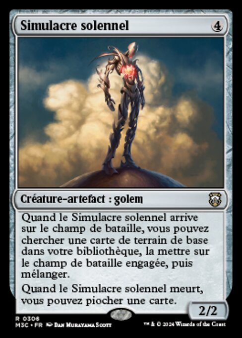 Simulacre solennel [FR]