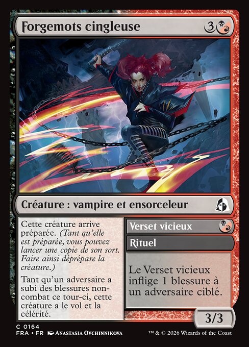 Forgemots cingleuse // Vicious Verse [FR]