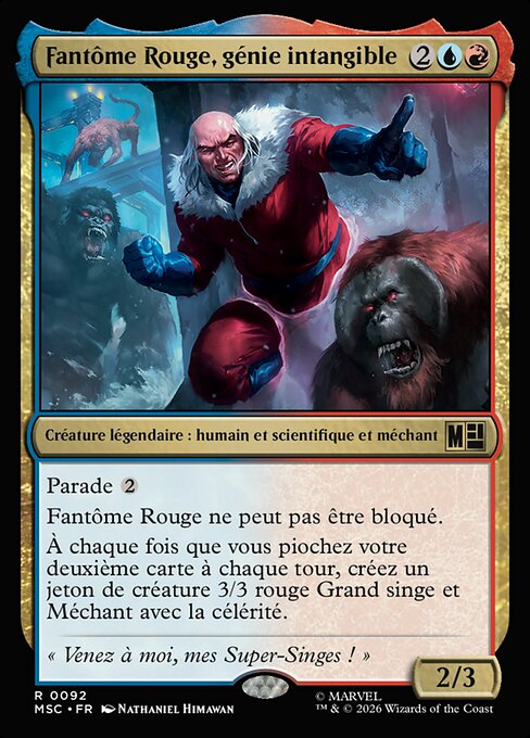 Fantôme Rouge, génie intangible [FR]