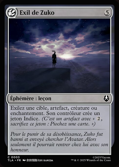 Exil de Zuko [FR]