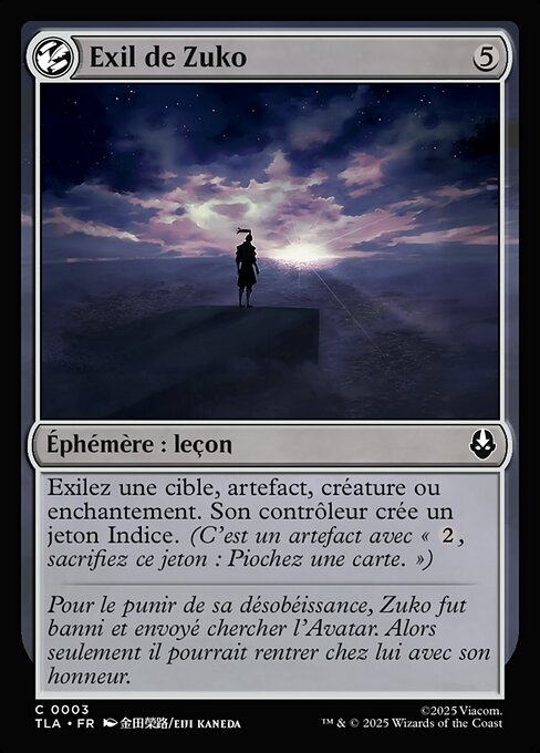 Exil de Zuko [FR]