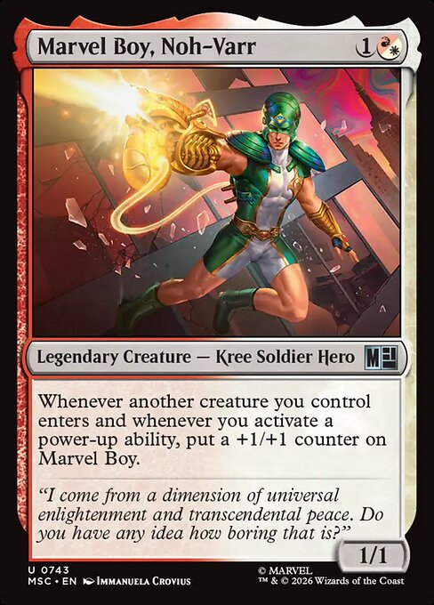 Marvel Boy, Noh-Varr [FR]