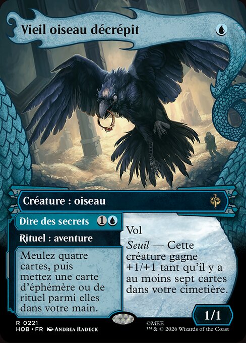 Vieil oiseau décrépit // Speak Secrets [FR]