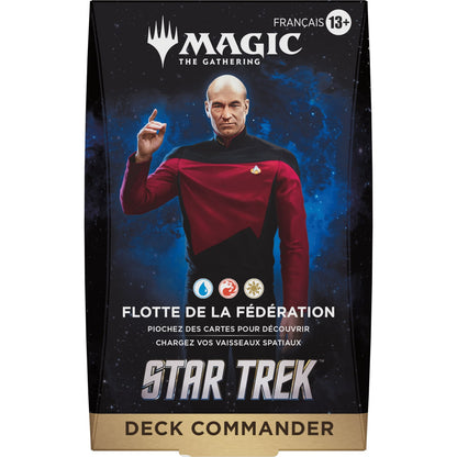 Deck Commander Star Trek Flotte de la Fédération, vue de face