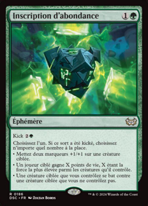 Inscription d'abondance [FR]